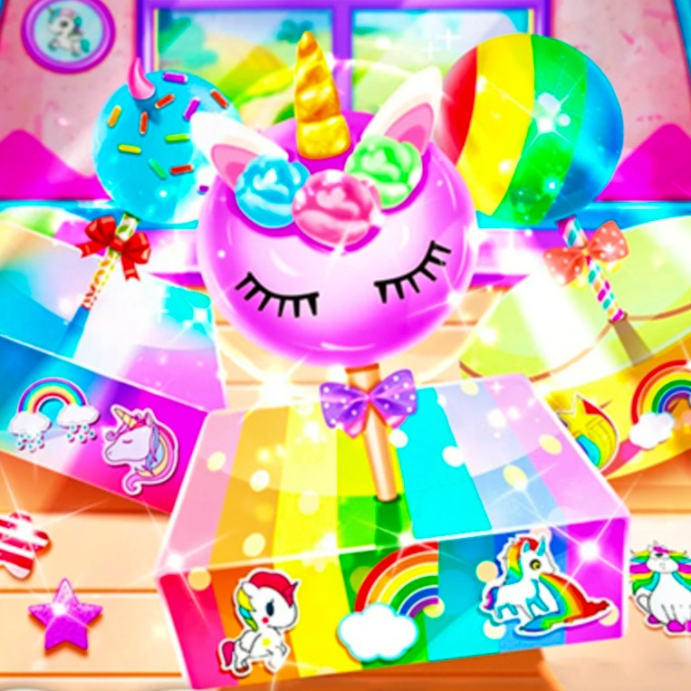 Unicorn Cake Pop