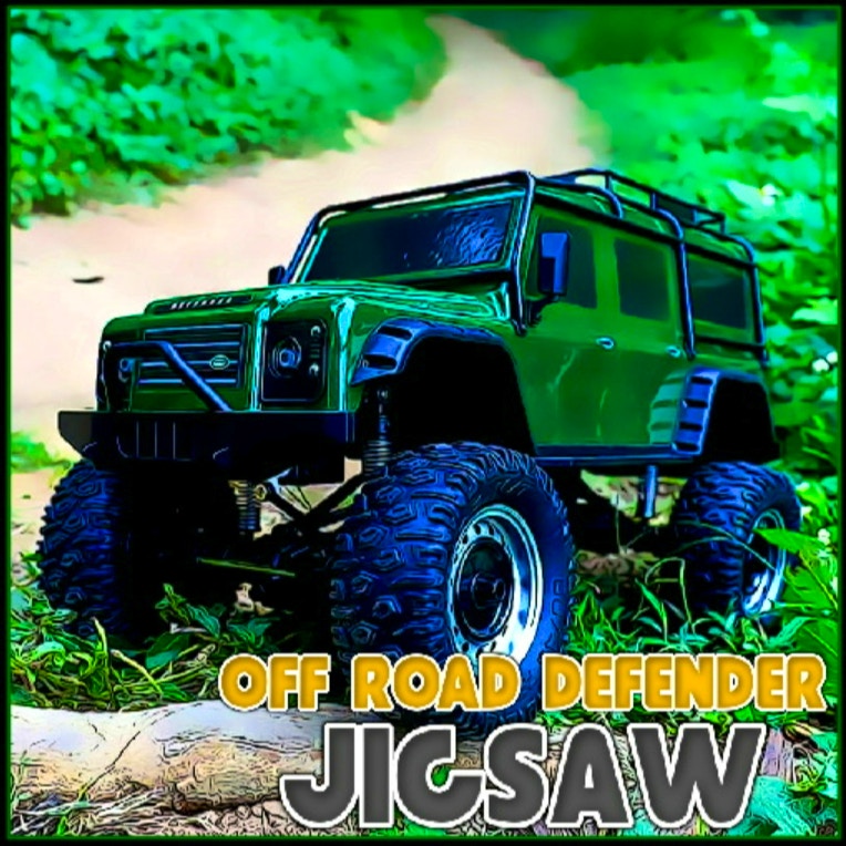 Off Road Defender Jigsaw