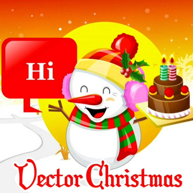 Vector Christmas Puzzle