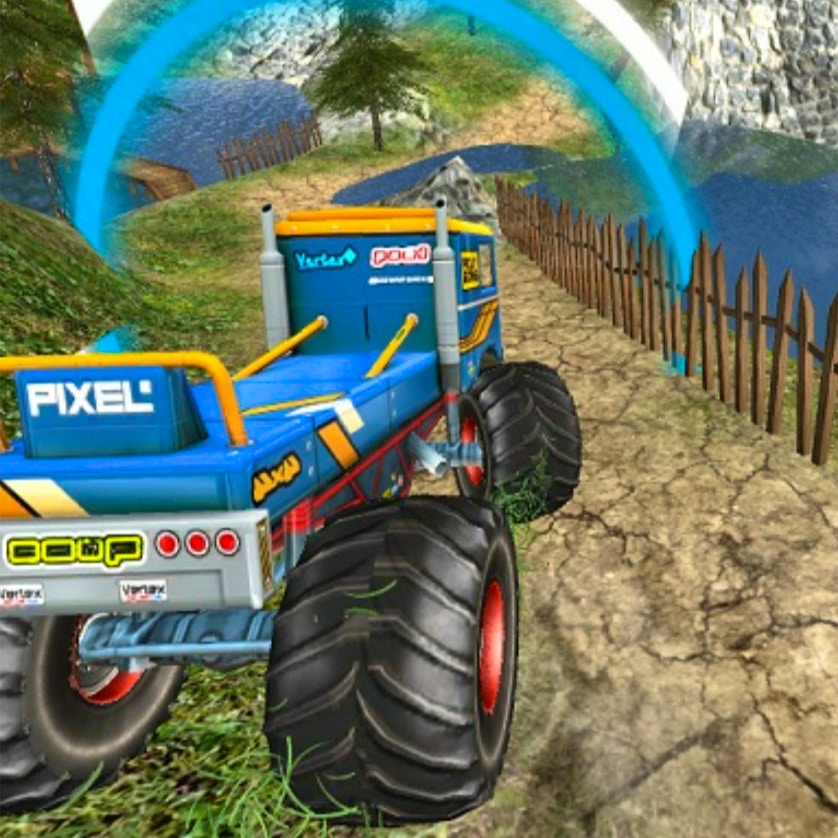 Monster Truck Offroad Driving Mountain