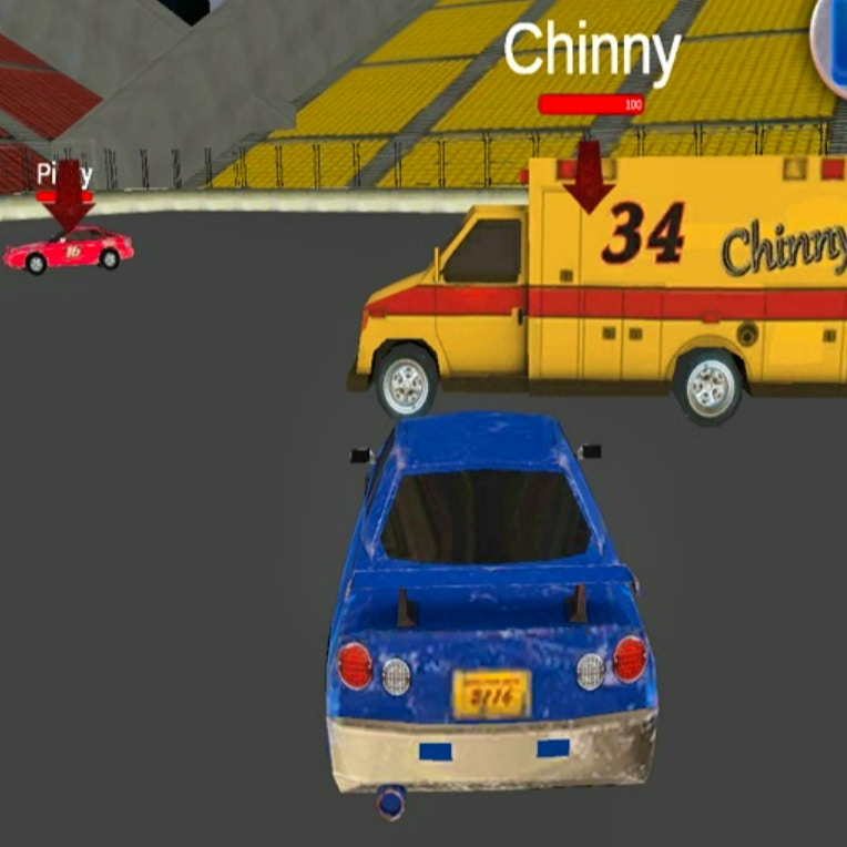 Chasing Car Demolition Crash