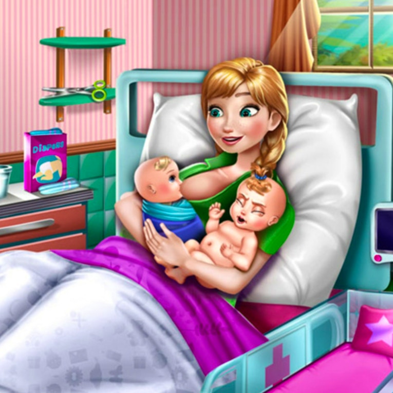Ice Princess Twins Birth