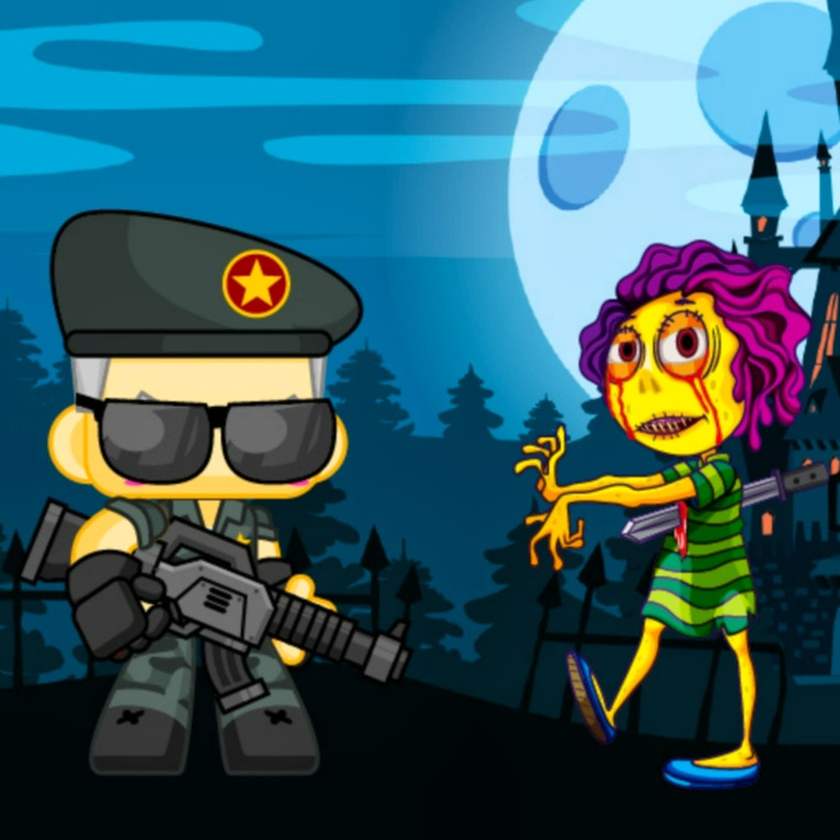Zombie Shooter 2D