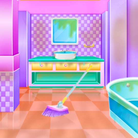 Highschool Girls House Cleaning