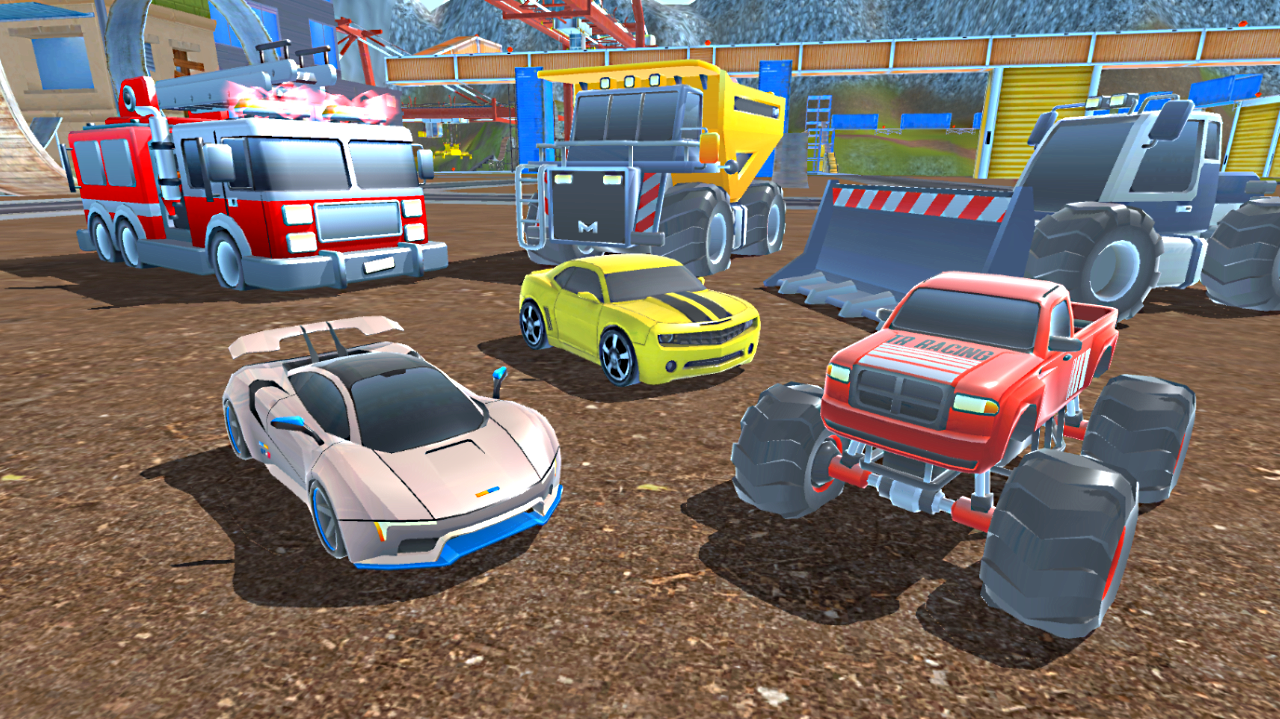 Mad Cars: Racing and Crash