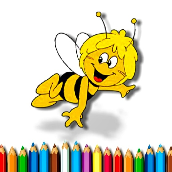 BTS Bee Coloring Book
