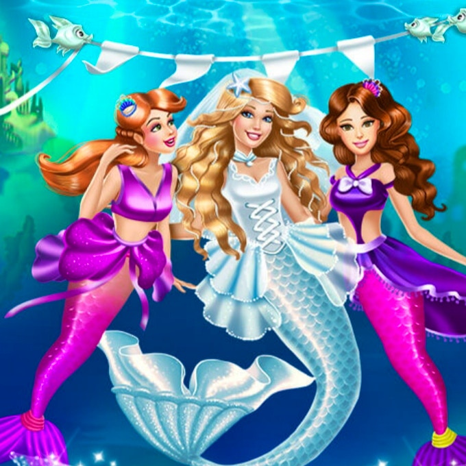 Mermaid Doll Wedding
