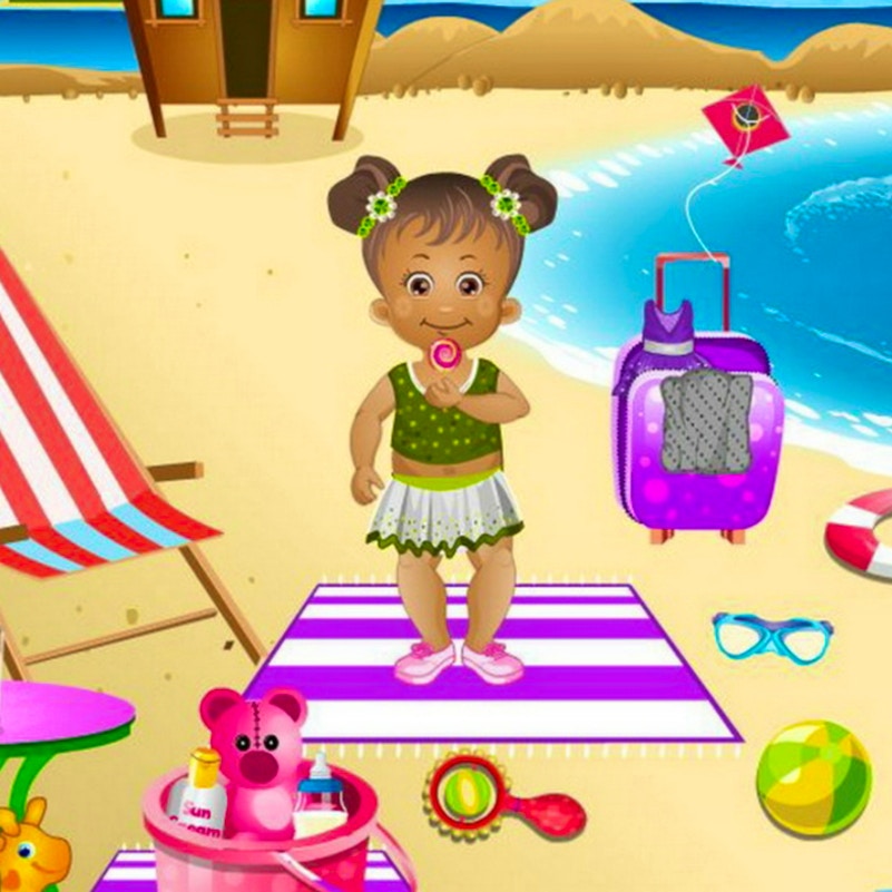 Baby Daisy Having Fun