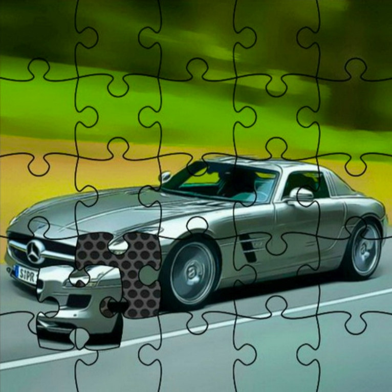 Fast German Cars Jigsaw