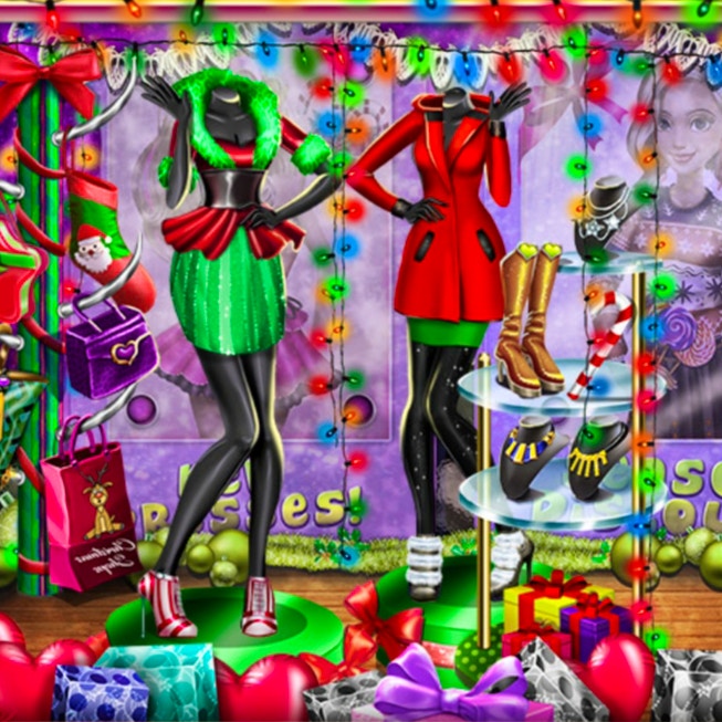 Xmas Shopping Window