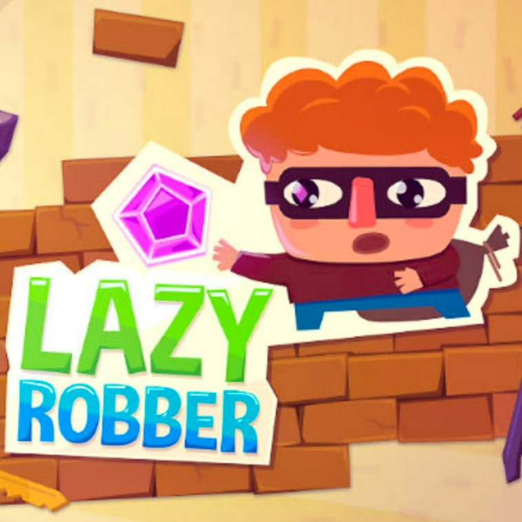 Lazy Robber game