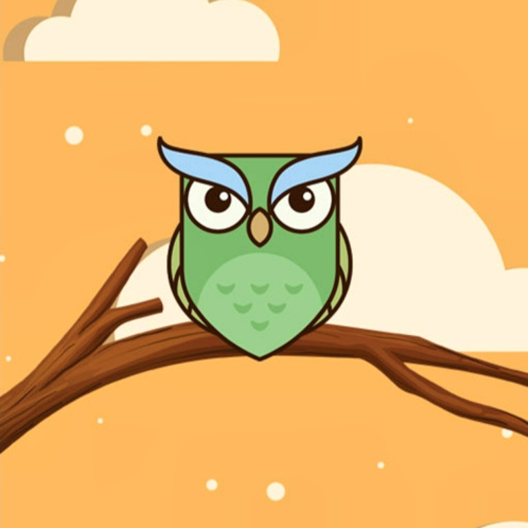 Magic Owl Coloring
