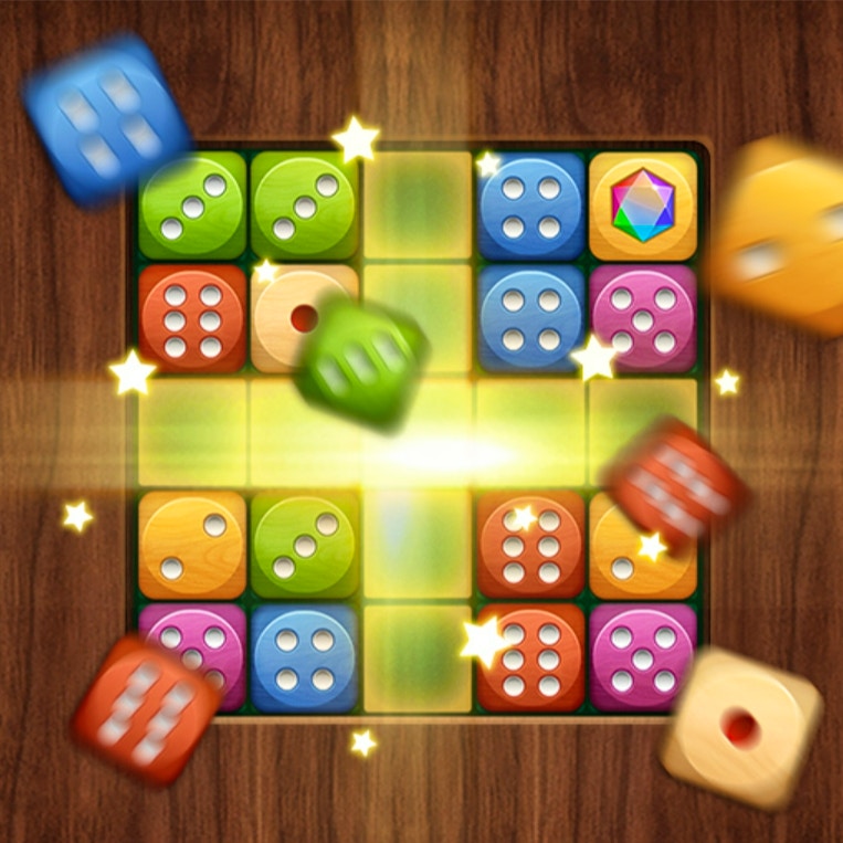 Wood Dice Merge
