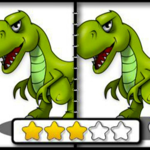 Dinosaur Spot The Difference preview