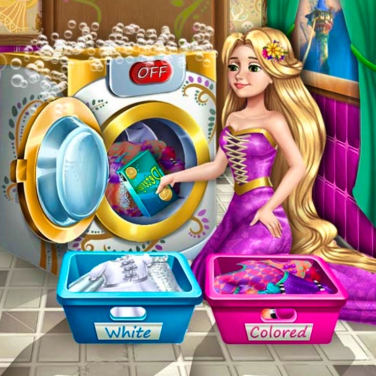 Goldie Princess Laundry Day