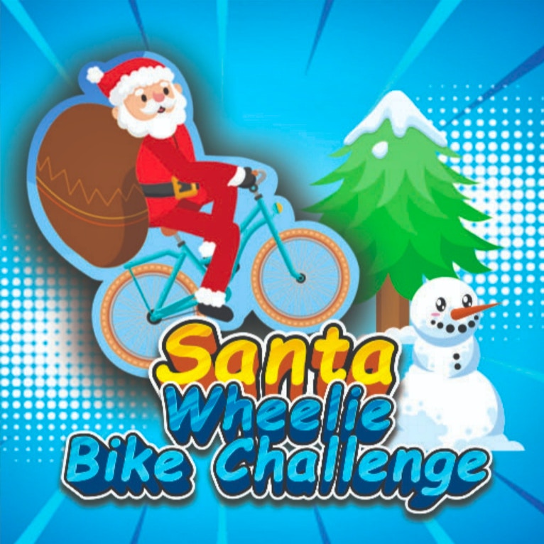 Santa Wheelie Bike Challenge