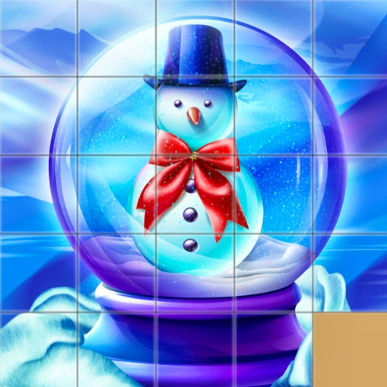 Christmas Slide Puzzle