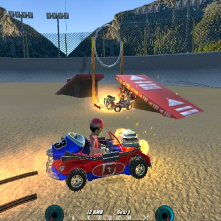 Demolition Cartoon Car Crash Derby