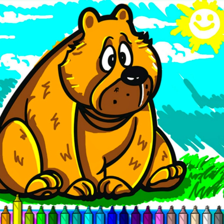 Coloring Book: Animals