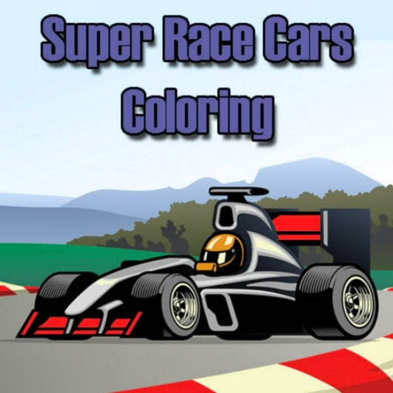 Super Race Cars Coloring