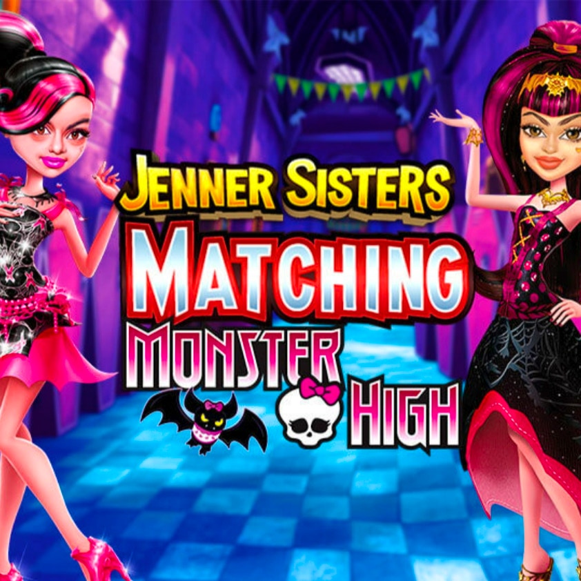 Jenner Sisters Matching Monster High