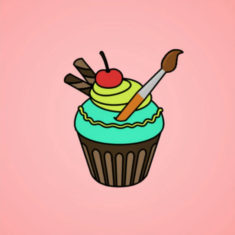 Yummy Cupcake Coloring preview