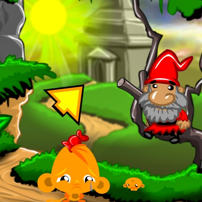 Monkey GO Happy: Stage 134