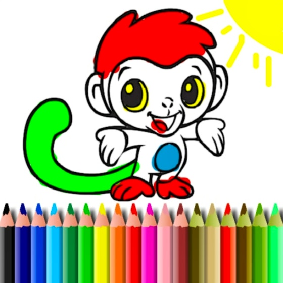 BTS Monkey Coloring Book