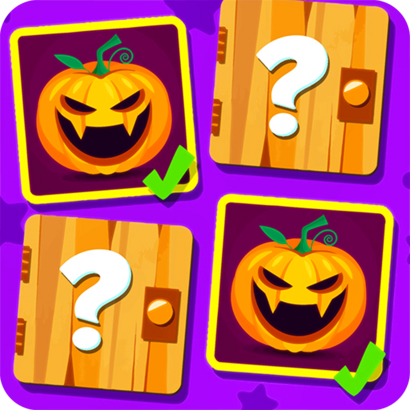 Halloween Monsters Match game