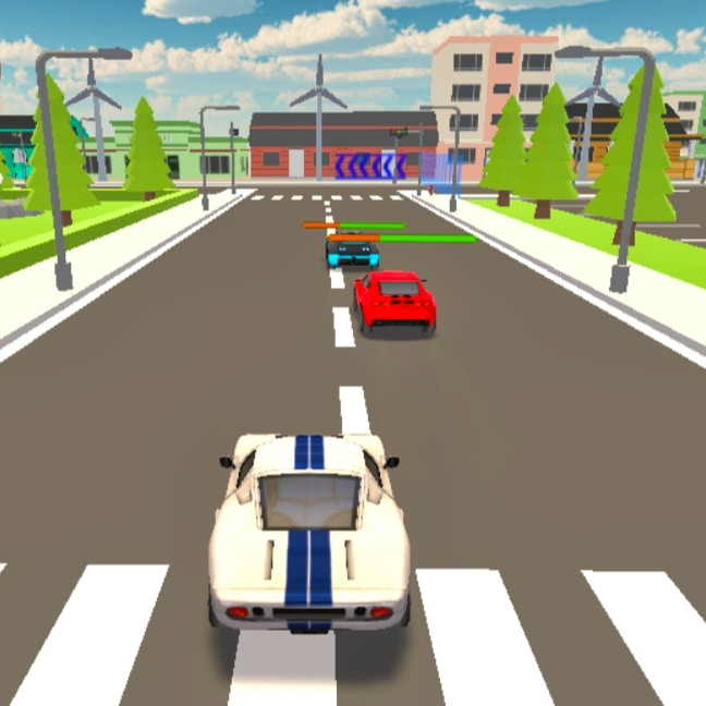 Derby Car Racing Stunt
