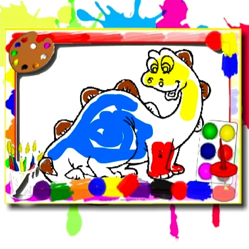 Dinosaur Coloring Book preview