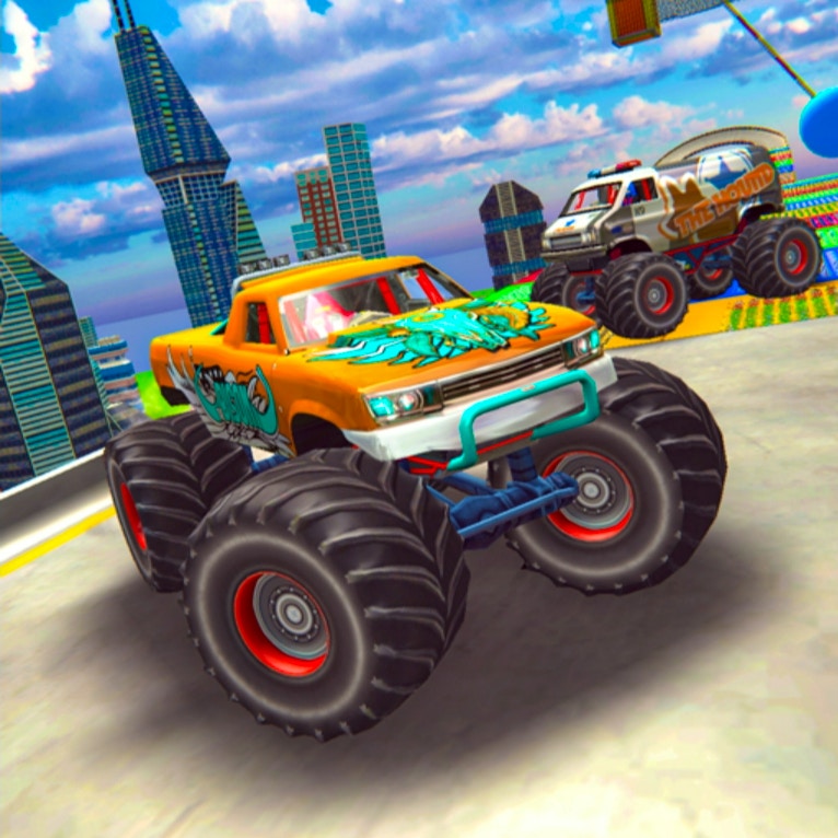 Impossible Monster Truck race Monster Truck Games 2021