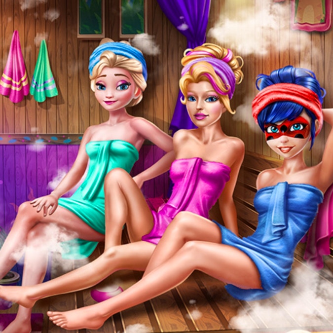 Super Girls Sauna Realife