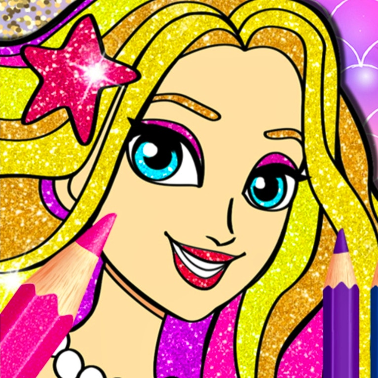 Princess Mermaid Coloring Game