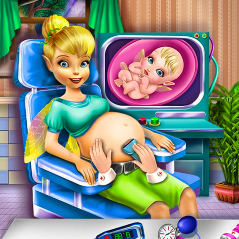 Pixie Pregnant Check Up