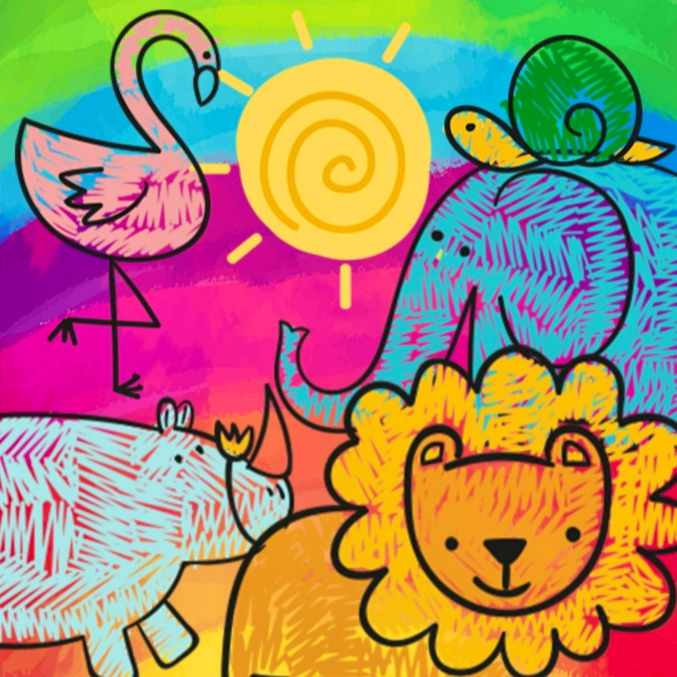 Little Animals Coloring
