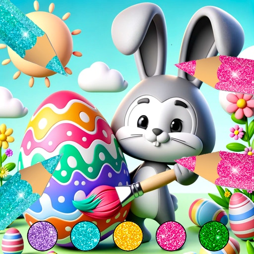Easter Egg Coloring Games