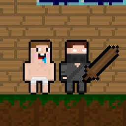 Baby Noob vs Heroman 2 Player