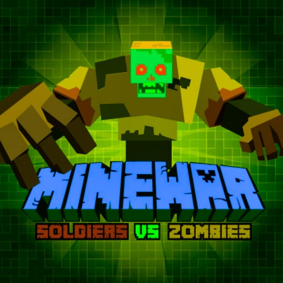 MineWar Soldiers vs Zombies