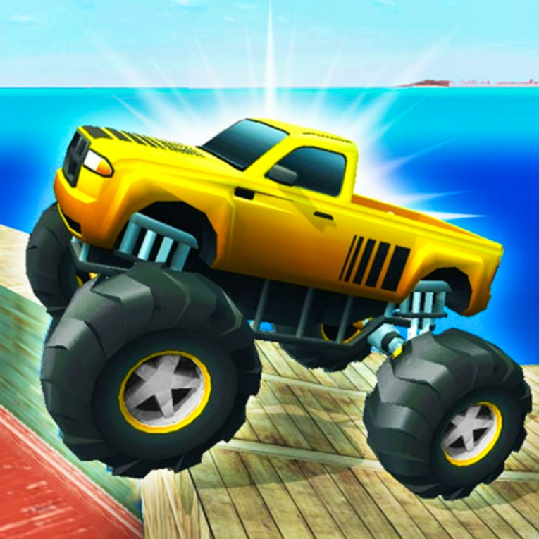 Monster Truck Port Stunt