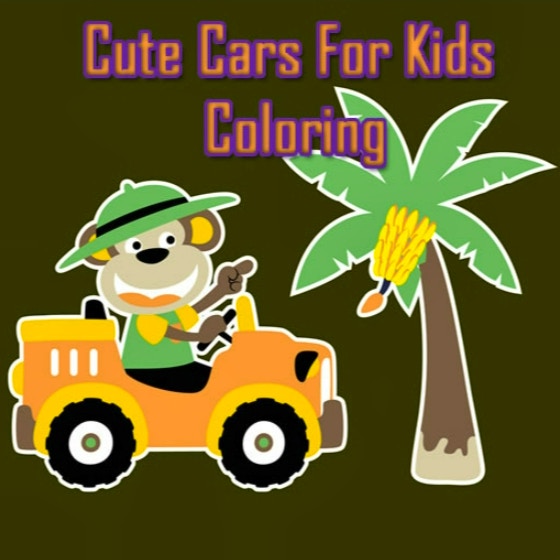 Cute Cars For Kids Coloring