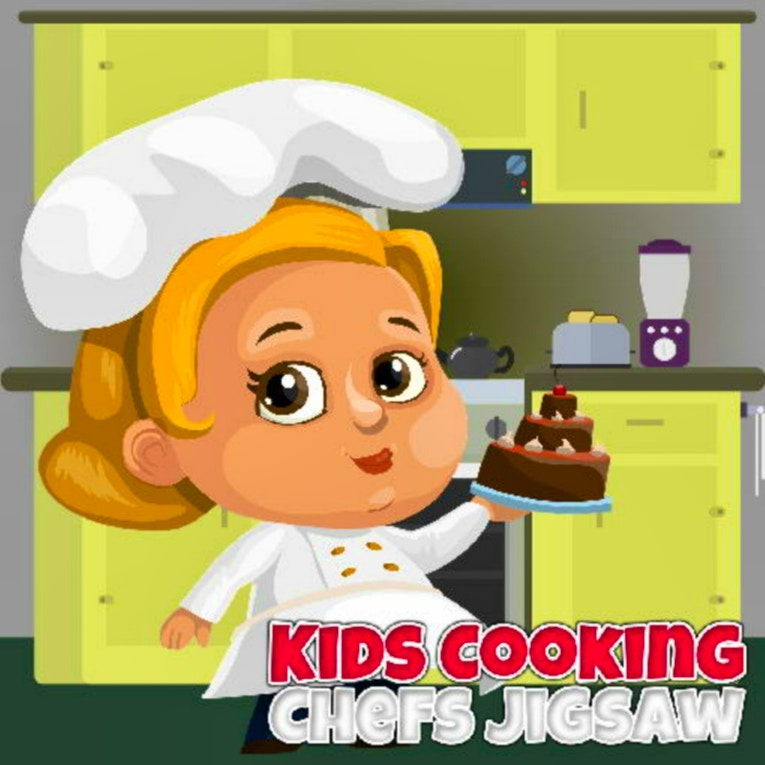 Kids Cooking Chefs Jigsaw