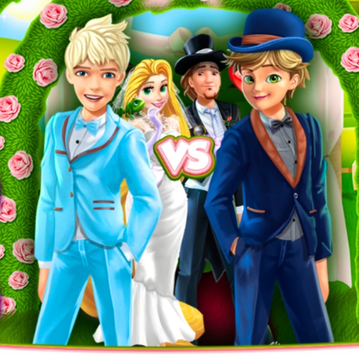 Bestman at Rapunzel Wedding