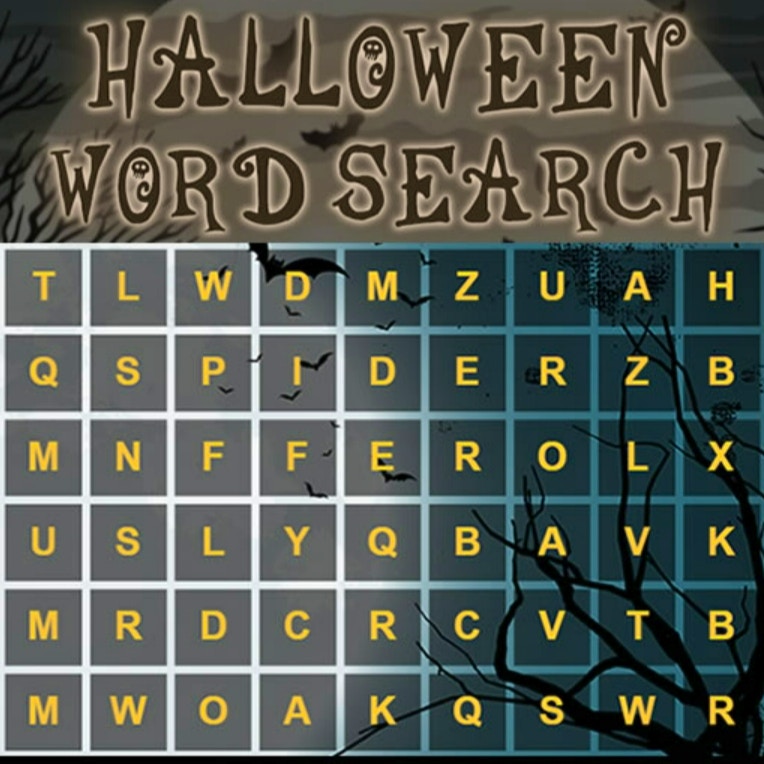 Halloween Word Search
