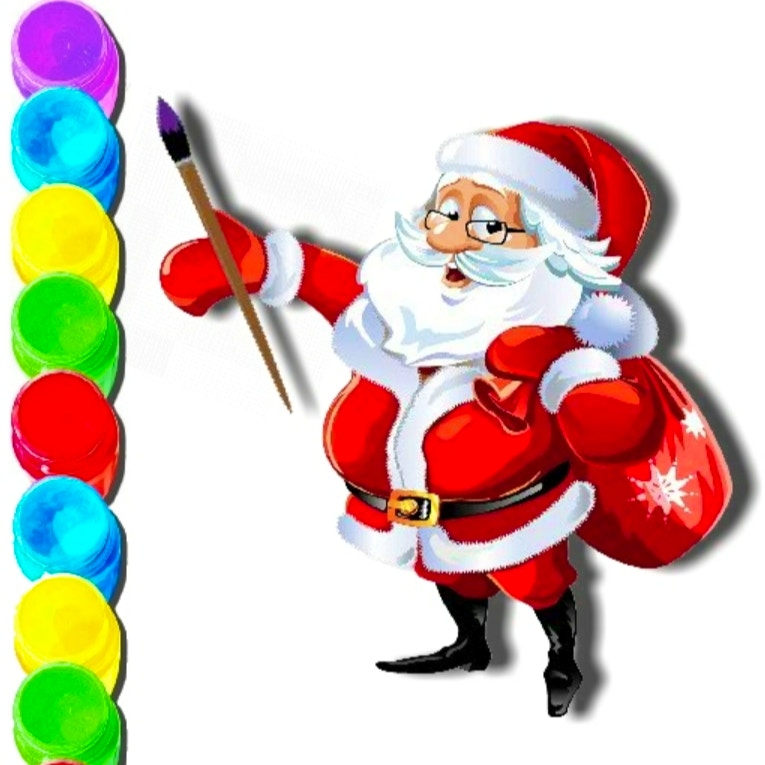 Merry Christmas Coloring Book