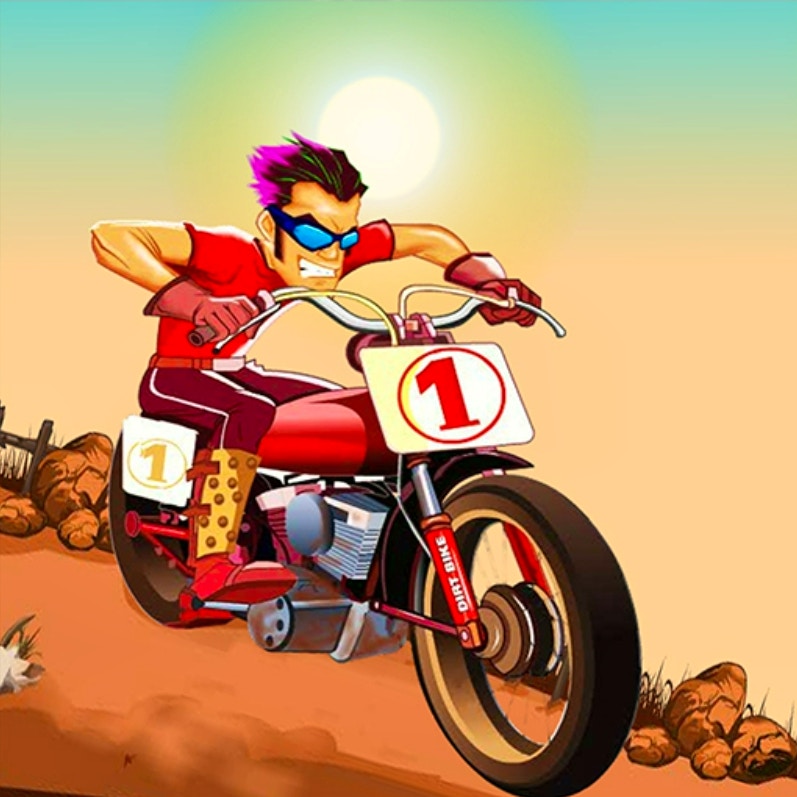 Moto Hill Bike Racing