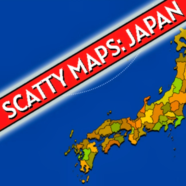 Scatty Maps Japan preview