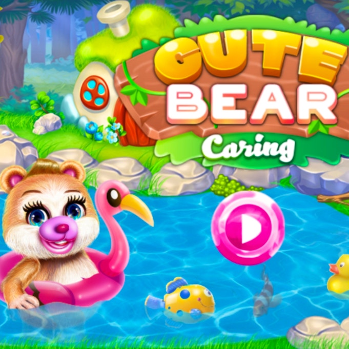 Cute Bear Caring game