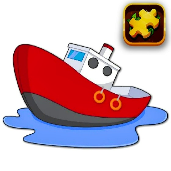 Cartoon Ship Puzzle game