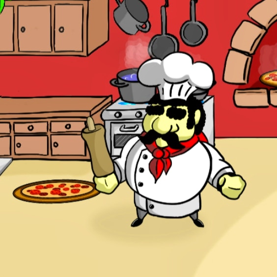 Pizza Hunter Crazy Chef Kitchen